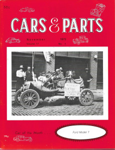 CARS & PARTS 1973 NOV - FORD MODEL T, AUTO INDUSTRY, HOOSIER AUTO SHOW PICS